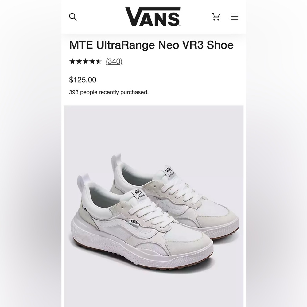 Vans shoes- MTE UltraRange Neo VR3 Shoe